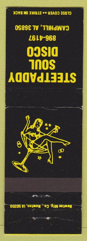 Matchbook Cover - Steetpaddy Soul Disco Camphill AL girlie