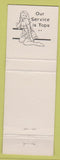 Matchbook Cover - Steetpaddy Soul Disco Camphill AL girlie