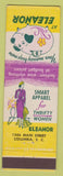 Matchbook Cover - Eleanor Women's Clothes Columbia SC girlie'