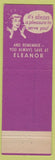 Matchbook Cover - Eleanor Women's Clothes Columbia SC girlie'
