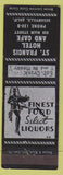 Matchbook Cover - St Francis Hotel Cafe Susanville CA low phone # girlie