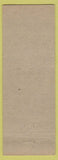 Matchbook Cover - Rush's Service oil gas Taxi Pinehurst NC girlie'