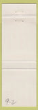 Matchbook Cover - Twink's Village Pub Shreve OH girlie'