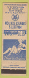 Matchbook Cover - Mallett's Service oil gas Texaco Fort Plain NY girlie'