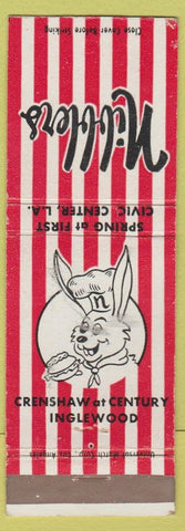 Matchbook Cover - Nibblers Inglewood CA