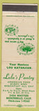 Matchbook Cover - Lulu's Pantry Montebello CA'