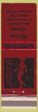Matchbook Cover - Melody Lounge Pharr TX girlie