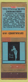 Matchbook Cover - Arrowprint Waterbury CT stickers girlie