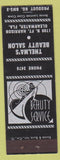 Matchbook Cover - Thelma's Beauty Salon Clearwater FL'