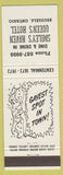 Matchbook Cover - Smiley's Haven Queen's Hotel Brussels ON girlie'