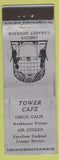 Matchbook Cover - Tower Cafe Chico CA