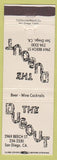 Matchbook Cover - The Dugout San Diego CA
