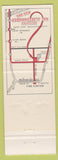 Matchbook Cover - Coonamessett Inn Falmouth MA