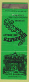 Matchbook Cover - Bradleys Huntington Park CA #2