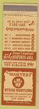 Matchbook Cover - Wanted Steak Rustlers San Diego CA