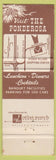 Matchbook Cover - The Ponderosa Culver City CA Prime Rib