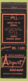 Matchbook Cover - Airport Motor Hotel Goleta CA