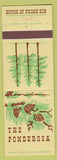 Matchbook Cover - The Ponderosa Culver City CA Prime Rib Azusa