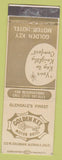 Matchbook Cover - Golden Key Motor Hotel Glendale CA