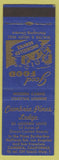 Matchbook Cover - Cambria Pines Lodge Cambria CA blue