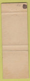 Matchbook Cover - Cambria Pines Lodge Cambria CA blue