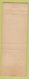 Matchbook Cover - Cane Brake Inn Onyx CA shuffleboard Mobil gas Red