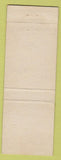 Matchbook Cover - Cane Brake Inn Onyx CA shuffleboard Mobil gas green