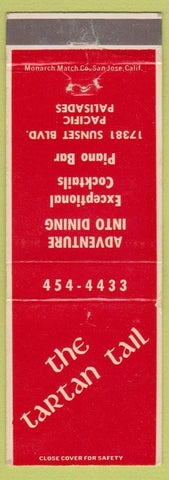 Matchbook Cover - Tartan Tail Pacific Palisades CA