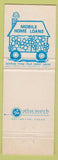 Matchbook Cover - Los Angeles City Employees Credit Union CA
