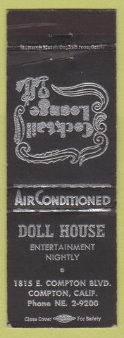 Matchbook Cover - Doll House Compton CA
