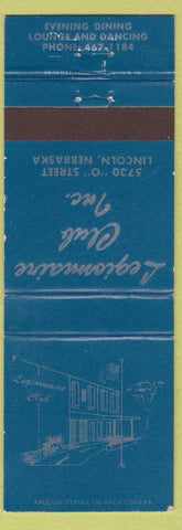 Matchbook Cover - Legionaire Club Lincoln NE