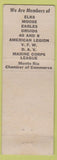 Matchbook Cover - Fiori's Italian Restaurant Occidental CA'