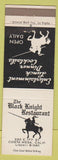 Matchbook Cover - Black Knight Restaurant Costa Mesa CA
