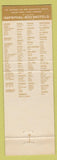 Matchbook Cover - Imperial 400 Motels Rapid City SD