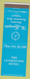 Matchbook Cover - The Leamington Oakland CA