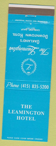 Matchbook Cover - The Leamington Oakland CA