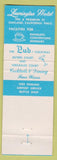 Matchbook Cover - The Leamington Oakland CA