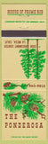 Matchbook Cover - The Ponderosa Prime Rib La Mesa CA