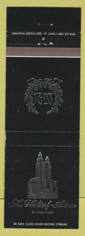 Matchbook Cover - Waldorf Astoria Hotel New York City