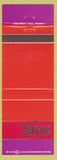 Matchbook Cover - Sirene Holiday Inn Houston TX