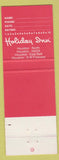Matchbook Cover - Sirene Holiday Inn Houston TX