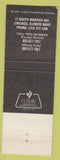 Matchbook Cover - Iwan Ries Co Chicago IL Tobacco
