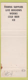 Matchbook Cover - The Driftwood Bar Ponchatoula LA girlie