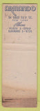 Matchbook Cover - Armando New York City NYC Federal WEAR