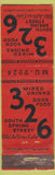 Matchbook Cover - 326 South Spring Street Los Angeles CA CROWN POOR BACK