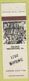 Matchbook Cover - 1760 House Trexlertown PA