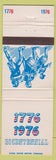 Matchbook Cover - 1976 Bicentennial USA Watson Oil Co Shamrock