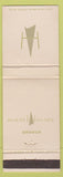 Matchbook Cover - Athens Hilton Greece