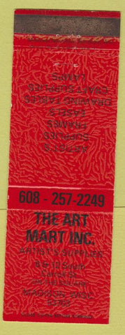 Matchbook Cover - Art Mart Artist's Supply Madison WI