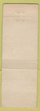 Matchbook Cover - Athenian Cafe Freson CA Greek restaurant
